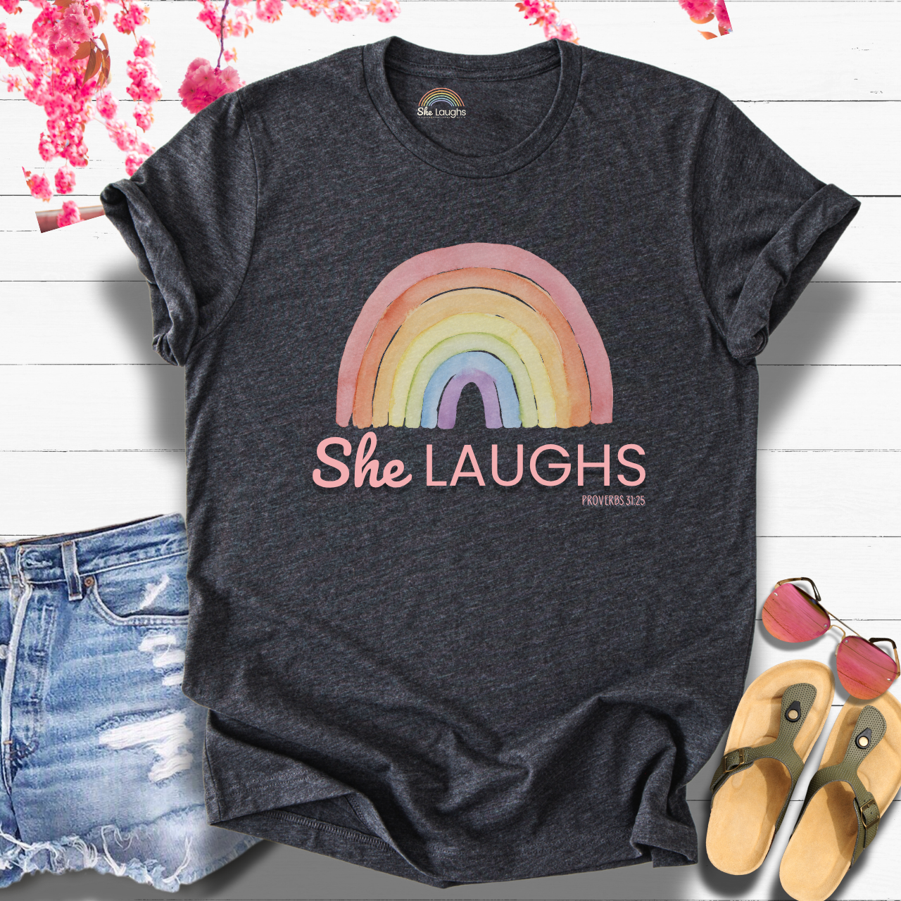 "Clouds Can’t Cancel This" Tee - 🌈 The pastel promise that remains even when you’re just grabbing coffee.
