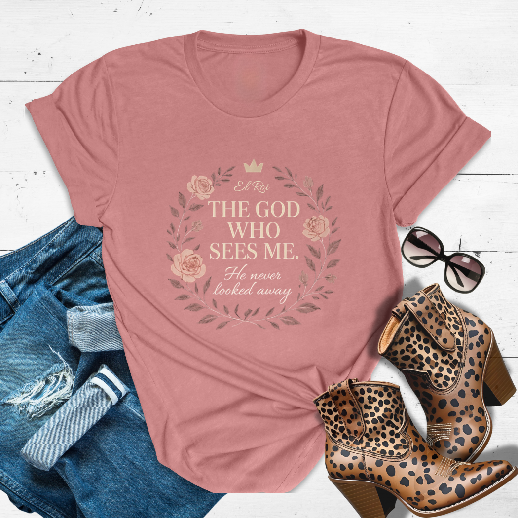 EL ROI™ Tee – He Never Looked Away