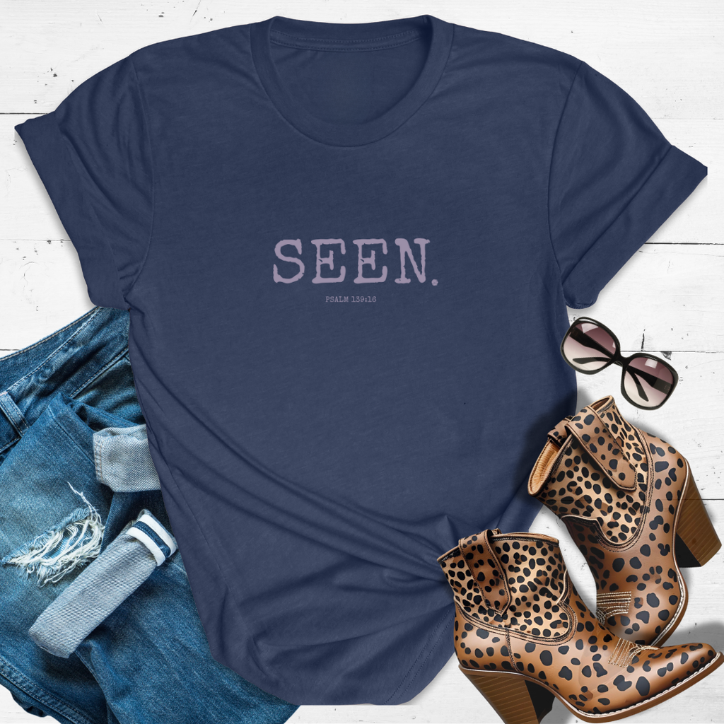 SEEN.™ – The Not Forgotten. Not Invisible. Tee