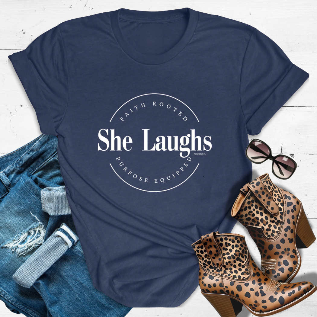 LOL. (Living Out Loud)™ Tee — Because keeping it quiet was never your calling.