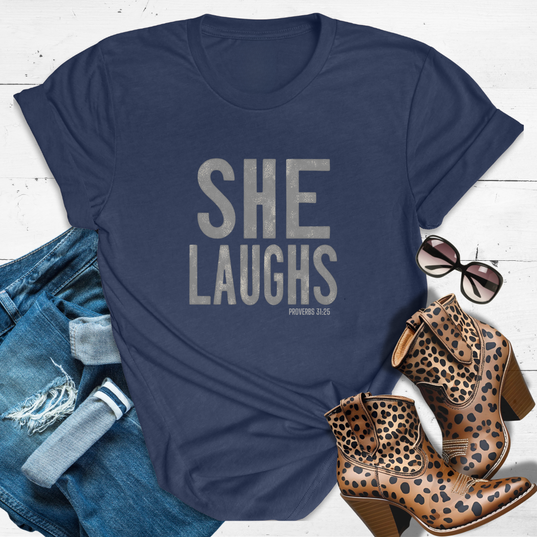 Grace & Grit™ Tee — Because a Queen knows how to sparkle and stand firm.