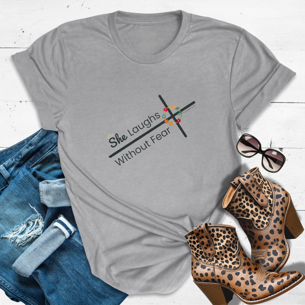 Crowned & Confident™ Tee — Because fear is so last season.