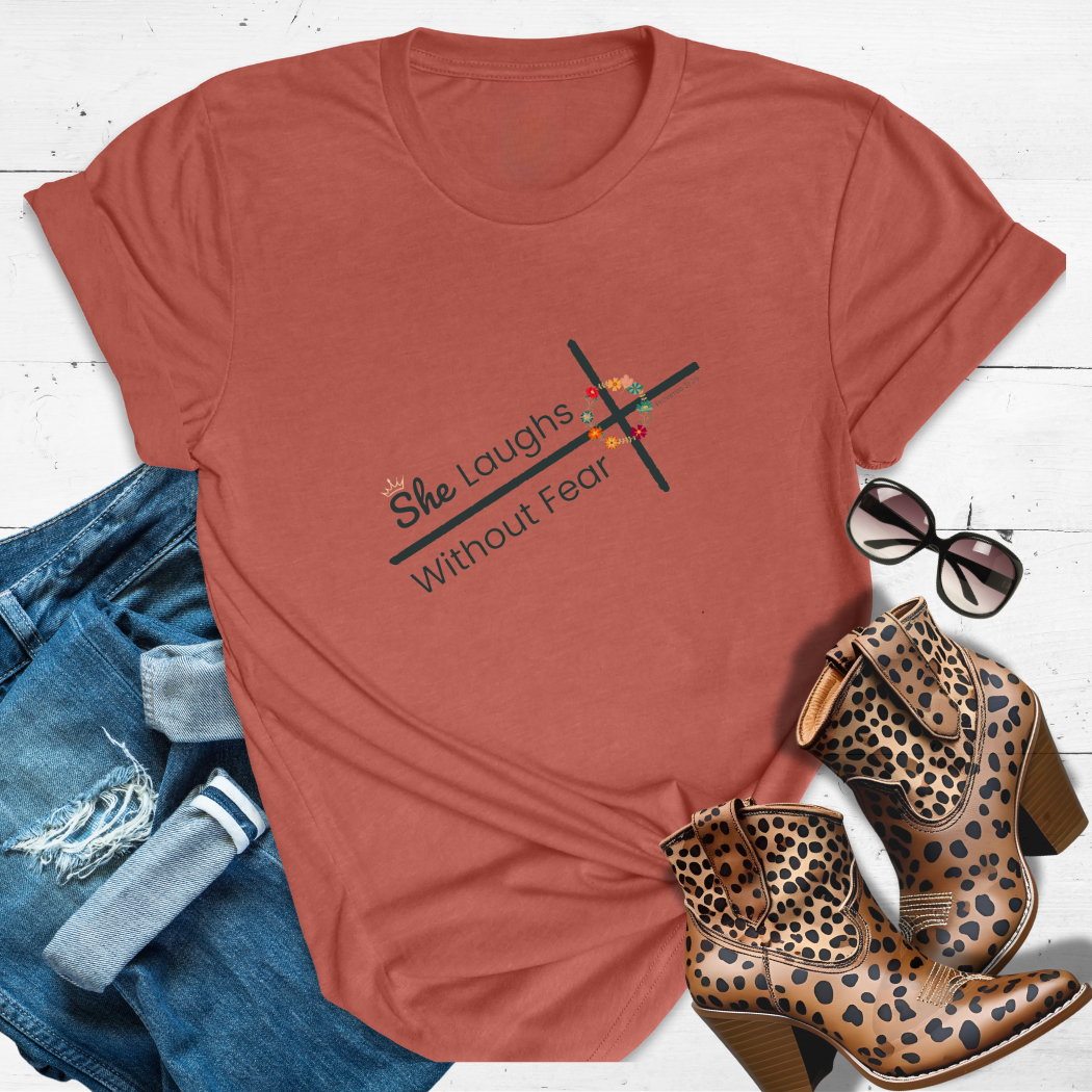 Crowned & Confident™ Tee — Because fear is so last season.