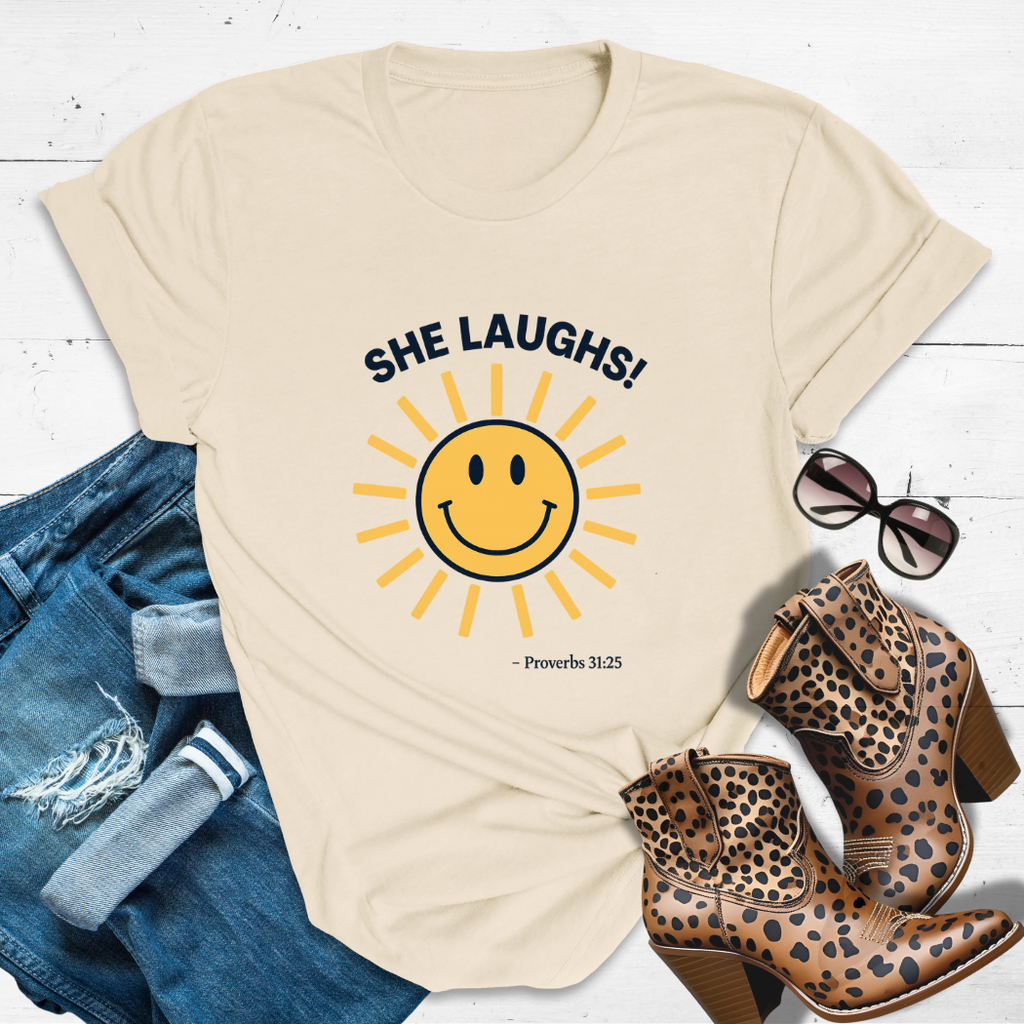 Radiant on Purpose™ Tee — You weren’t built to break, Sis. You were born to beam.