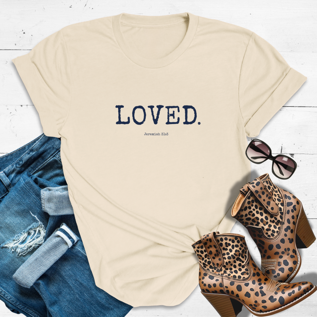 LOVED.™ Tee – From Everlasting to Everlasting