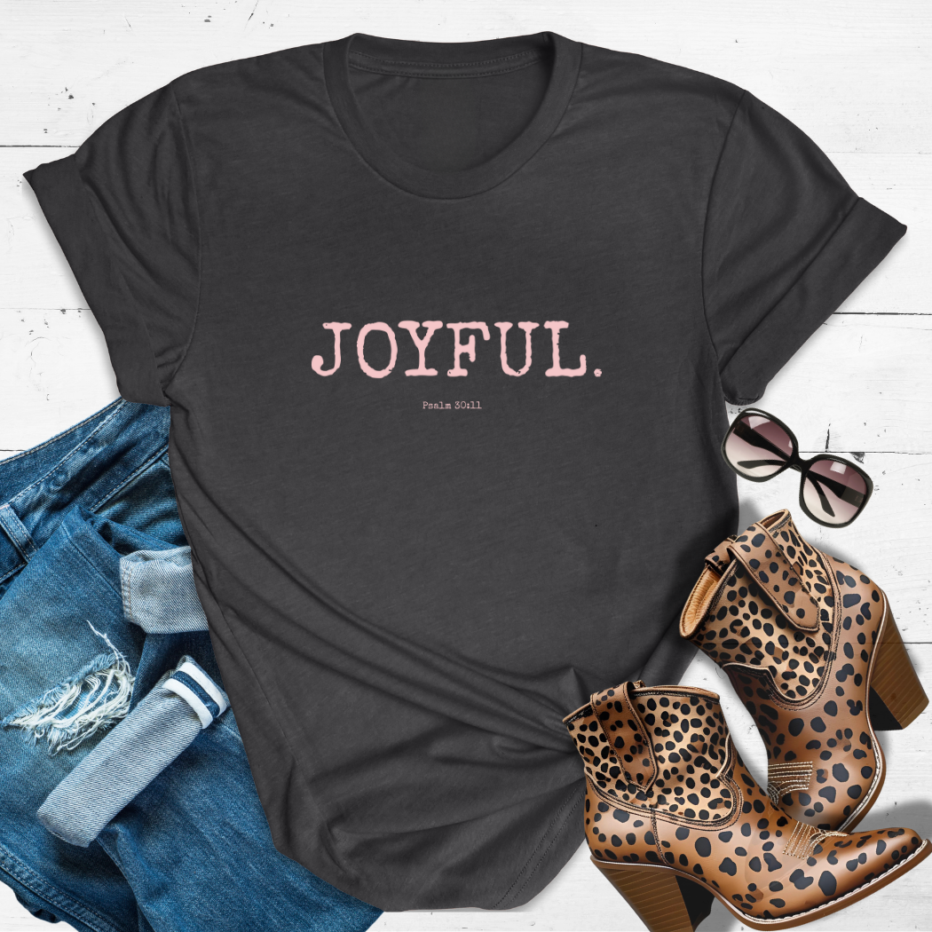 JOYFUL.™ Tee — She’s Got Heaven in Her Laugh