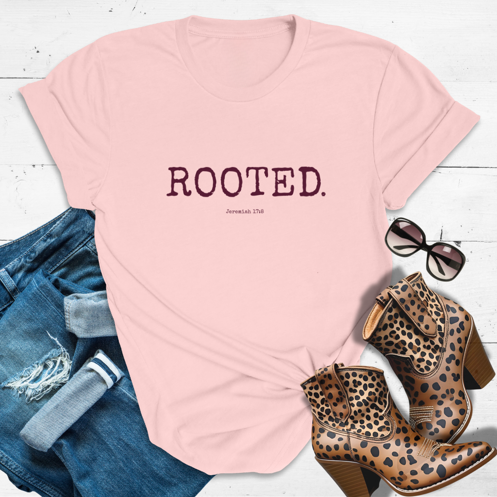 ROOTED.™ Tee — Not Moved by Moods or Mondays