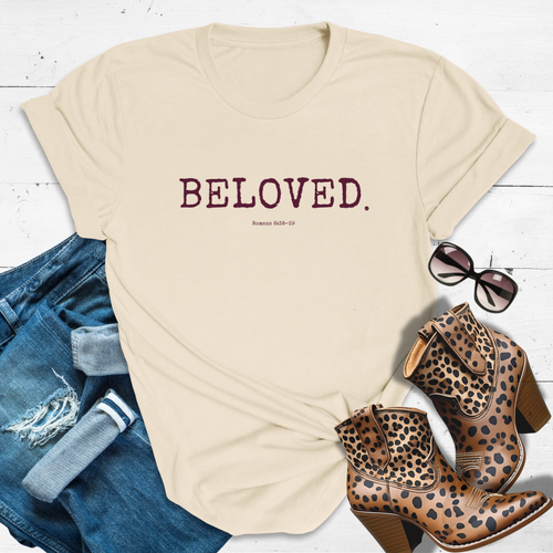 BELOVED.™ Tee — Known Fully. Loved Forever.