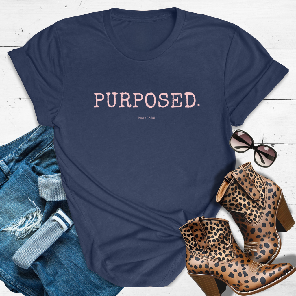 PURPOSED.™ Tee — Heaven Doesn’t Do Accidents, Sis