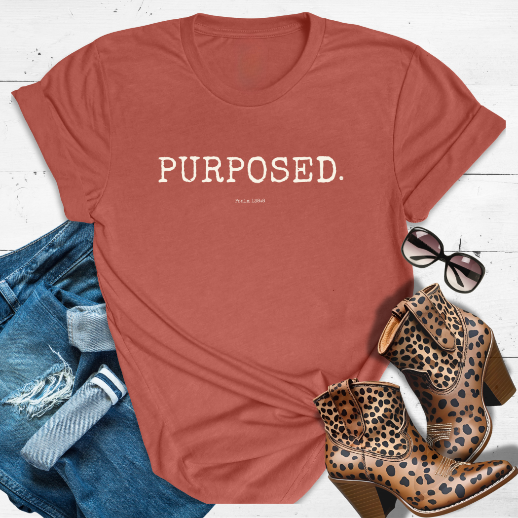 PURPOSED.™ Tee — Heaven Doesn’t Do Accidents, Sis
