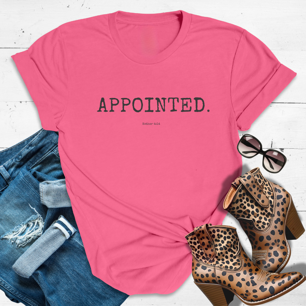 APPOINTED.™ Tee — Royal timing. Heaven’s choosing. Queen, it’s yours.