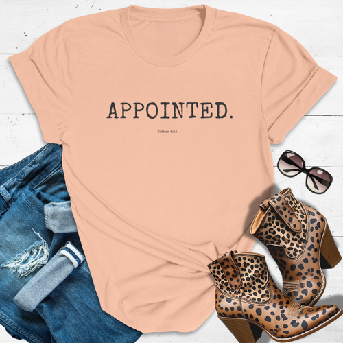 APPOINTED.™ Tee — Royal timing. Heaven’s choosing. Queen, it’s yours.