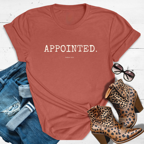 APPOINTED.™ Tee — Royal timing. Heaven’s choosing. Queen, it’s yours.