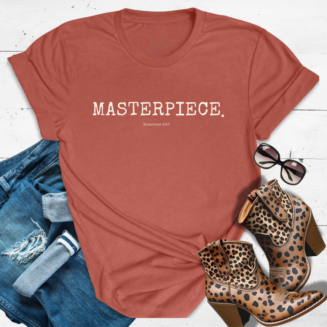MASTERPIECE.™ Tee — No Edits Needed, Girl