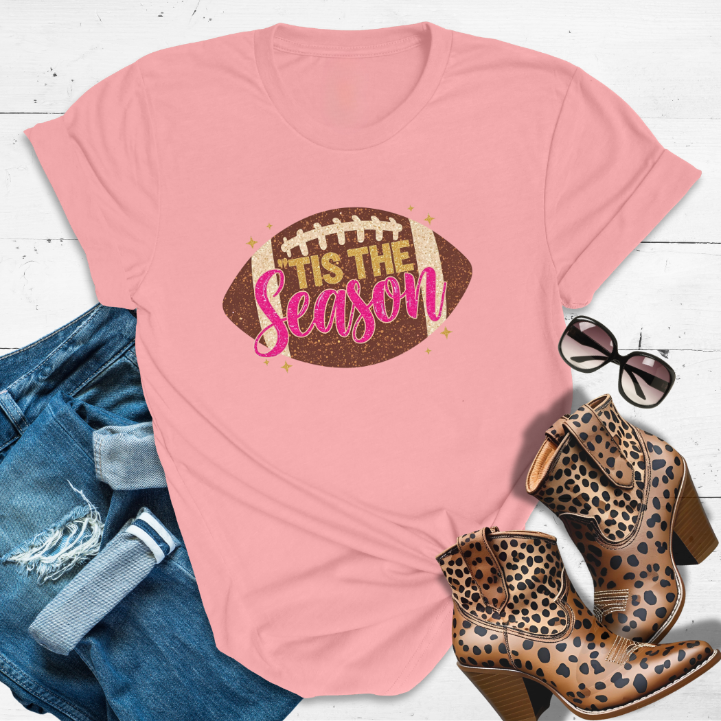 ’TIS THE SEASON.™ Tee — For touchdowns & testimonies.