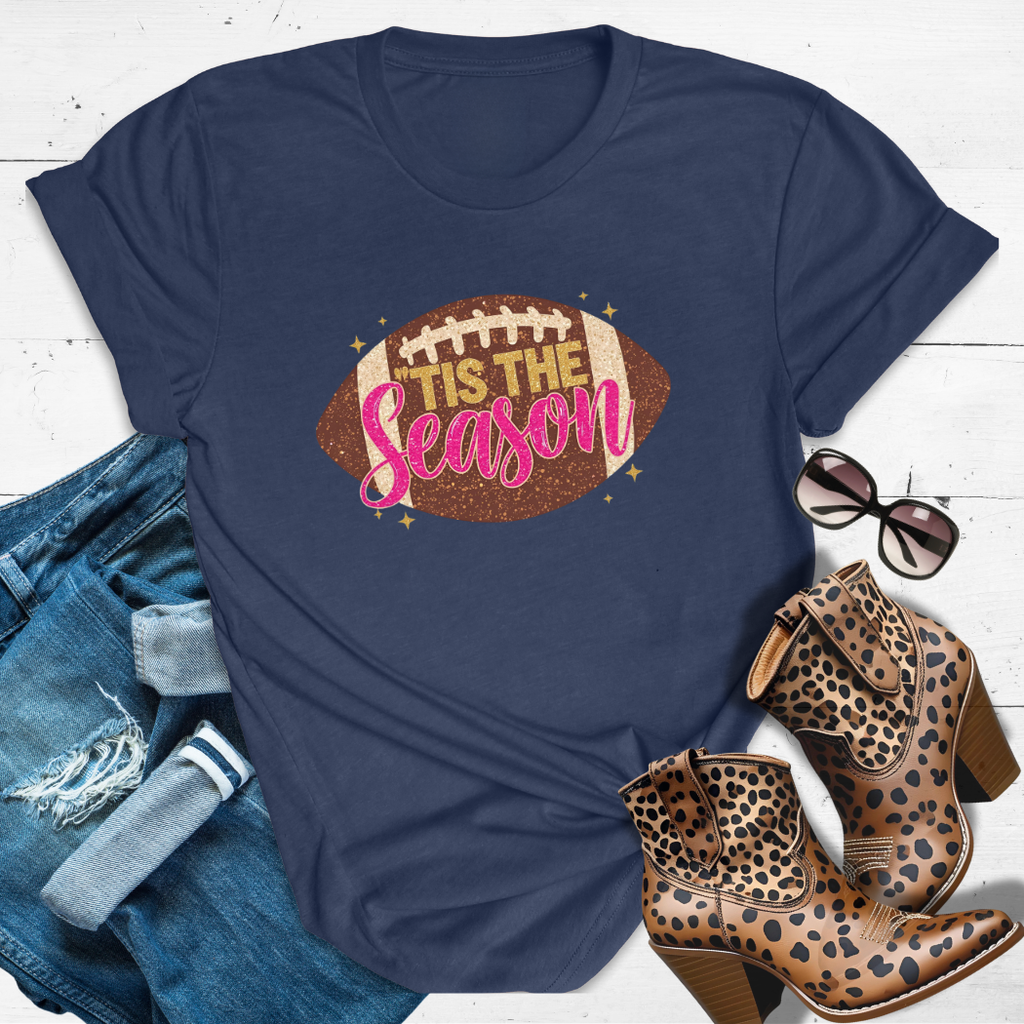 ’TIS THE SEASON.™ Tee — For touchdowns & testimonies.